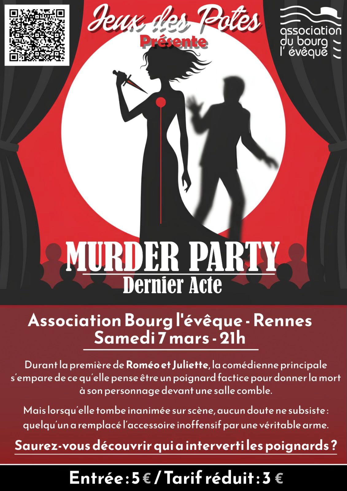 Affiche Murder Party – Le Dernier Acte